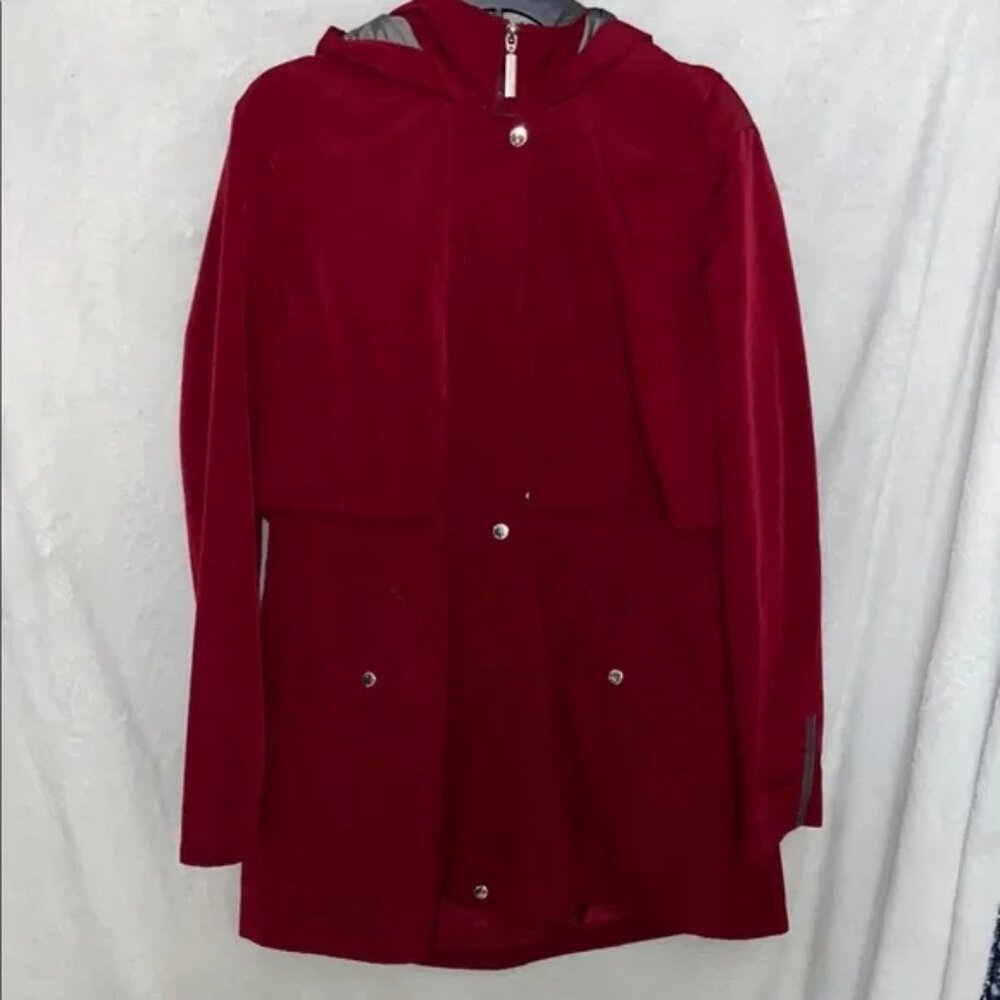 Nautica red raincoat